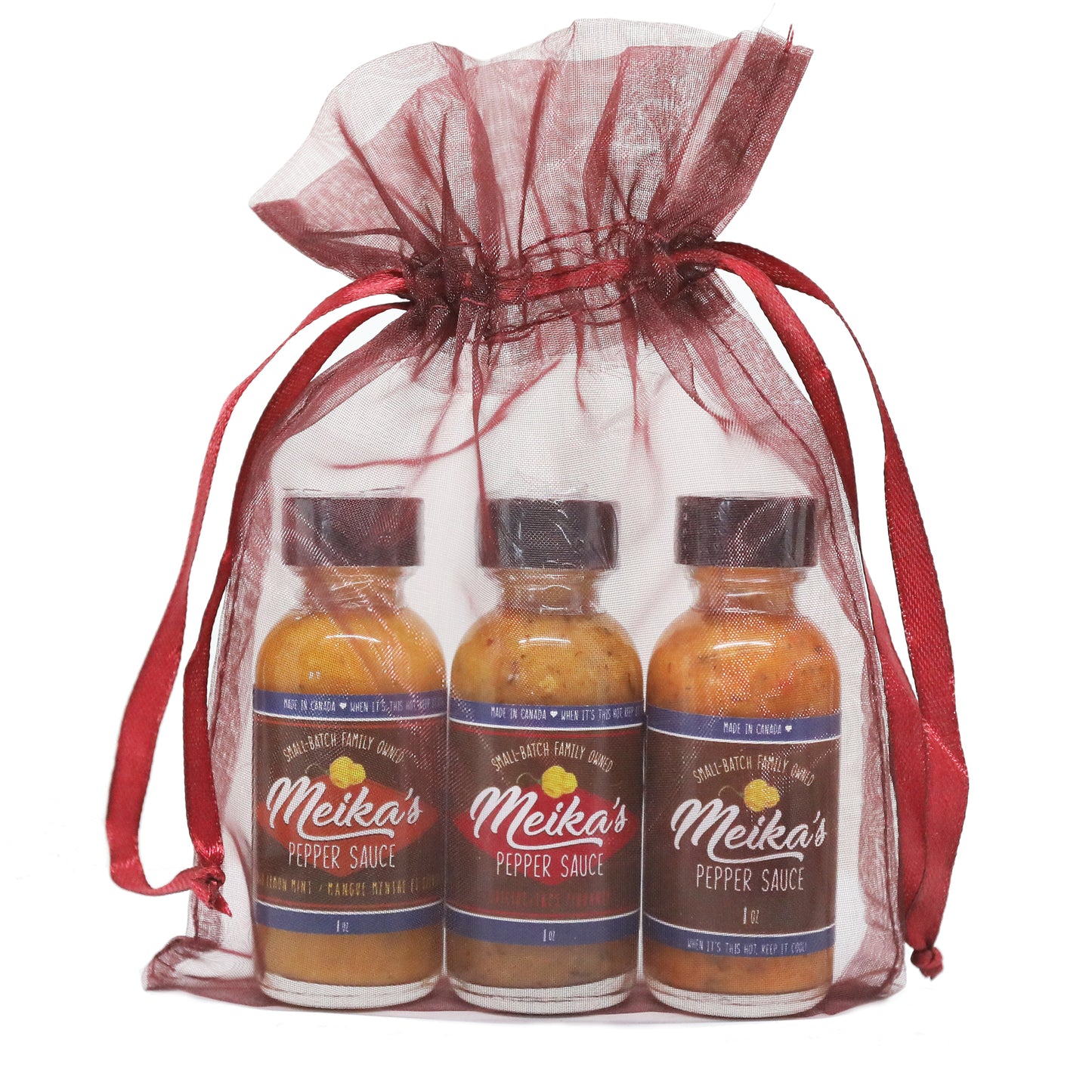 1 oz Try pack #suicidesauce #peppersauce #mangolemonmint #travelsauce #onthego #scotchbonnet