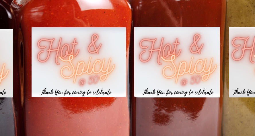 Meika's Pepper Sauce Custom Bottles
