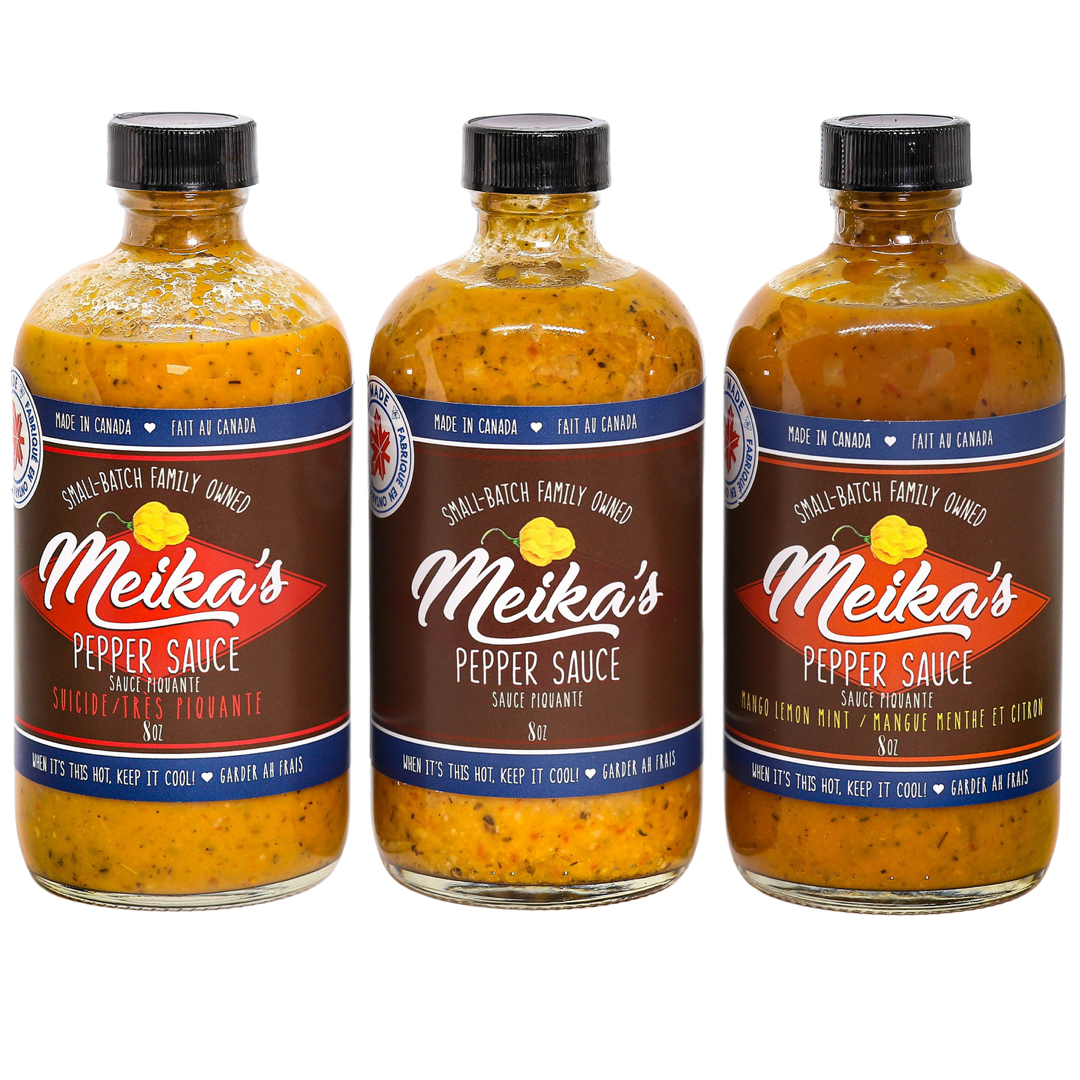 2 pack of 8 oz sauces