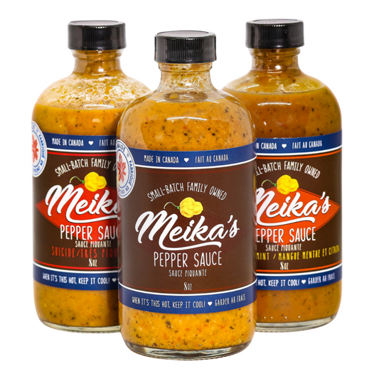 3 pack of 8 oz sauces